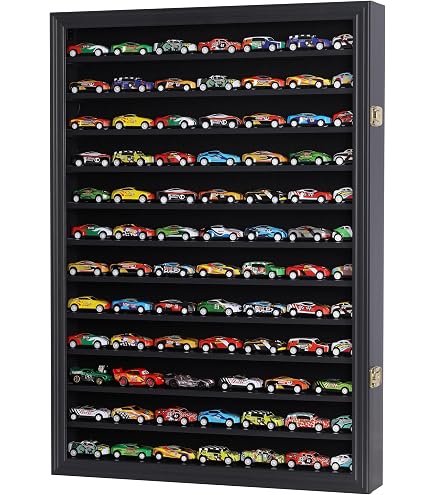 Amazon.com: DisplayGifts Open Front Hot 1:64 Scale Toy Cars Wheels